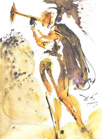 Salvador Dali, Composition (Michler/Lopsinger 1600; Field 69-3), Biblia Sacra, Limited Edition