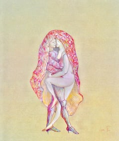 Leonor Fini, Composition, Fruits de la Passion, XXe siecle, Limited Edition Heliogravure