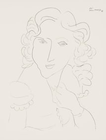 Henri Matisse, Serie O, var. 5 (Duthuit 9), Henri Matisse, Dessins, Themes et variations, Limited