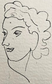 Henri Matisse, Lithographie III (Duthuit 20), Repli, Gravures de Henri Matisse, Limited Edition