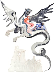 Salvador Dali, L'Enfer XVII (Michler/Lopsinger 1039-1138; Field 189-200), La Divine Comedie, Limited