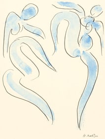 Henri Matisse, La danse, Douze Contemporains, Limited Edition Lithograph