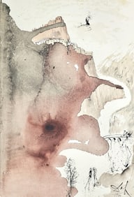 Salvador Dali, Composition (Michler/Lopsinger 1600; Field 69-3), Biblia Sacra, Limited Edition