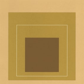 Josef Albers, Homage to the Square, Josef Albers: White Line Squares, Limited Edition Lithograph