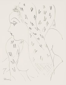 Henri Matisse, Serie L, var. 17 (Duthuit 9), Henri Matisse, Dessins, Themes et variations, Limited