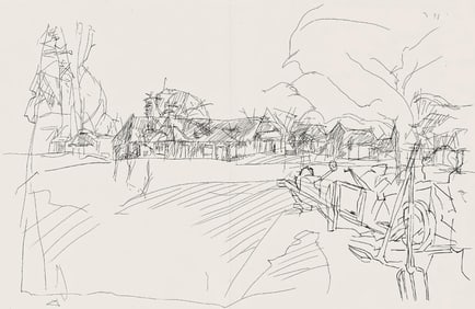 Jacques Villon, Composition (Ginestet/Pouillon 42-64), Hesiode, Les Travaux et les Jours, Limited