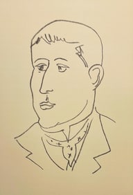 Henri Matisse, Composition (Duthuit 31), Apollinaire, Limited Edition Lithograph