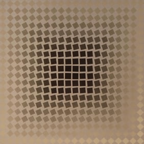 Victor Vasarely, Composition, CTA 102, Limited Edition Heliogravure