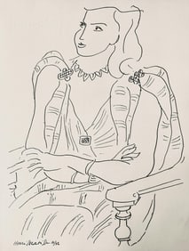 Henri Matisse, Composition, Dessins de Matisse, Hommage no2, Limited Edition Lithograph