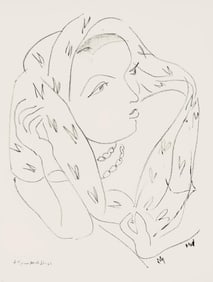 Henri Matisse, Serie L, var. 16 (Duthuit 9), Henri Matisse, Dessins, Themes et variations, Limited