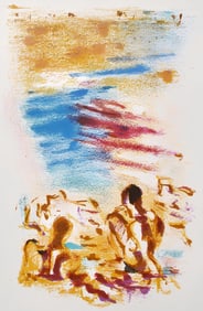 Alexandre Garbell, Composition, Œuvres completes d'Albert Camus, Limited Edition Lithograph