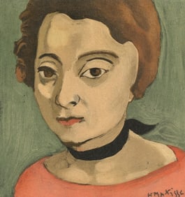 Henri Matisse, Margueritte Matisse, Portraits par Henri Matisse, Limited Edition Lithograph