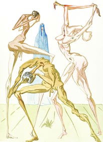 Salvador Dali, L'Enfer XIX (Michler/Lopsinger 1039-1138; Field 189-200), La Divine Comedie, Limited