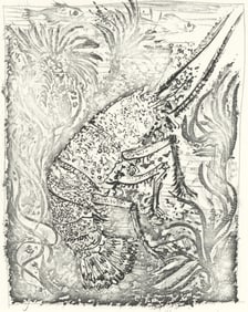 Pablo Picasso, La Langouste (The Lobster) (Orozco p.82), Histoire naturelle, Limited Edition
