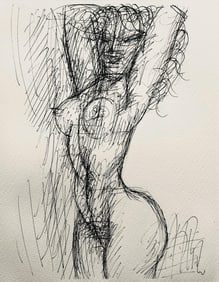 Marcel Gromaire, Composition, Gromaire, Limited Edition Lithograph