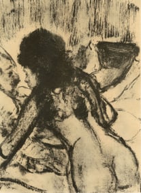Edgar Degas, Conversation, E. Degas Monotypes, Limited Edition Monotype