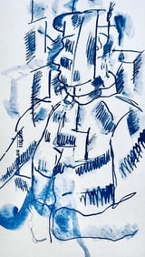 Fernand Leger, Soldat Blesse, Fernand Leger, Dessins de Guerre, Limited Edition Lithograph