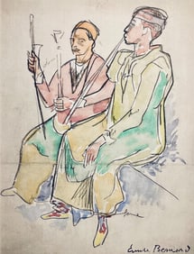 Emile Bernard, Composition, Eloge de Emile Bernard, Limited Edition Woodcut