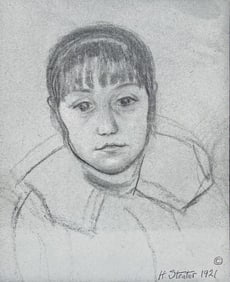 Henry Strater, Composition, 24 Drawings by Henry Strater, Limited Edition Lithograph