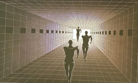 Victor Vasarely, Composition, Graphismes I, Limited Edition Heliogravure