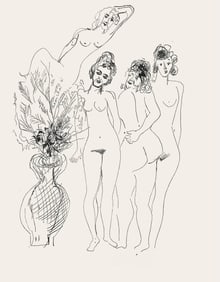 Marc Chagall, Composition, Suite Provinciale avec 92 dessins inedits de Marc Chagall, Limited