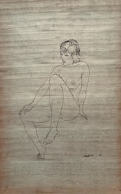 Henry Strater, Composition, 24 Drawings by Henry Strater, Limited Edition Lithograph