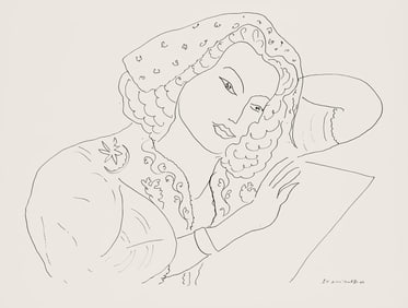 Henri Matisse, Serie I, var. 11 (Duthuit 9), Henri Matisse, Dessins, Themes et variations, Limited