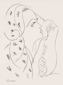 Henri Matisse, Serie L, var. 10 (Duthuit 9), Henri Matisse, Dessins, Themes et variations, Limited
