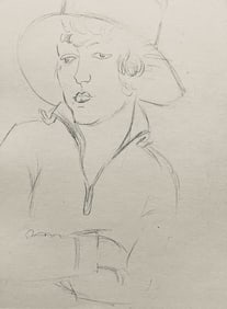 Henri Matisse, Composition (Dutel 3), Dessins de Henri-Matisse, Limited Edition Lithograph