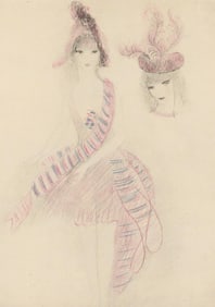 Marie Laurencin, Composition, Les Biches, Limited Edition Lithograph