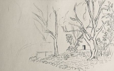 Henri Matisse, Composition (Dutel 3), Dessins de Henri-Matisse, Limited Edition Lithograph