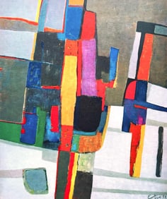 Maurice Esteve, Neige, Maurice Esteve, Peintres d'aujourd'hui, Limited Edition Heliogravure