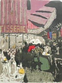 Edouard Vuillard, La Patisserie, L'œuvre grave de Vuillard, Limited Edition Lithograph