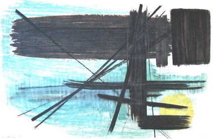 Hans Hartung, P. 1950-3, Hans Hartung, Peintres d'aujourd'hui, Limited Edition Heliogravure