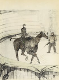 Henri de Toulouse-Lautrec, Travail de repetition, The Circus by Toulouse-Lautrec, Limited Edition