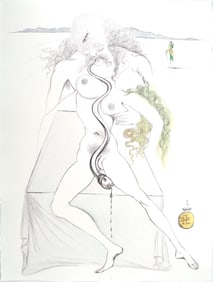 Salvador Dali, Composition (Field 67-4; M/L 174-187), Dali illustre Casanova, Limited Edition