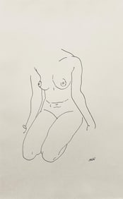 Henry Strater, Composition, 24 Drawings by Henry Strater, Limited Edition Lithograph