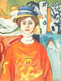 Henri Matisse, Mlle X, Portraits par Henri Matisse, Limited Edition Lithograph