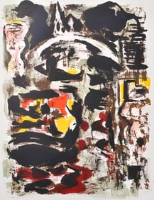 Alexandre Garbell, Composition, Œuvres completes d'Albert Camus, Limited Edition Lithograph