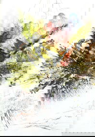 Salvador Dali, Composition (Michler/Lopsinger 1600; Field 69-3), Biblia Sacra, Limited Edition