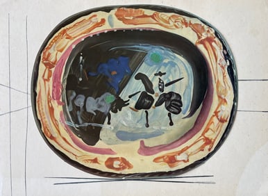 Pablo Picasso, etude pour la ceramique, Ceramiques de Picasso (Orozco 105), Limited Edition