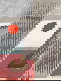 Paul Guiramand, Composition, L'Odyssee, Limited Edition Lithograph