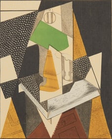Juan Gris, La Lampe (Kahnweiler 1969), Au Soleil du Plafond, Limited Edition Lithograph