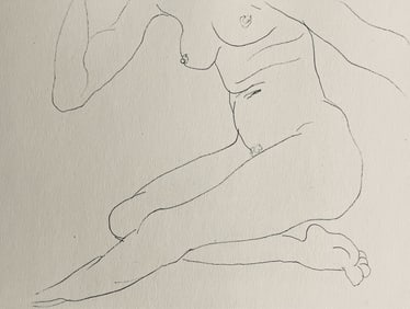 Henri Matisse, Composition (Dutel 3), Dessins de Henri-Matisse, Limited Edition Lithograph