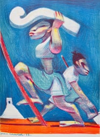 Jean Charlot, Composition, Limited Edition Lithograph