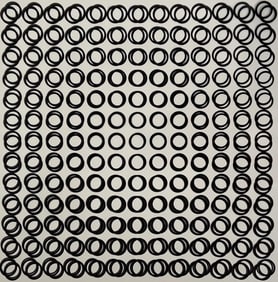Victor Vasarely, Composition, Tiefenbilder, Limited Edition Heliogravure