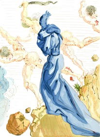 Salvador Dali, Inferno XV (Michler/Lopsinger 1039-1138; Field 189-200), La Divina Commedia, Limited