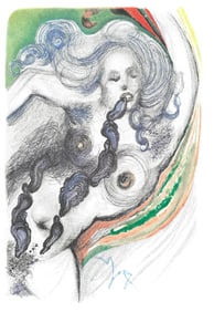 Salvador Dali, Composition (Field 67-4; M/L 174-187), Dali illustre Casanova, Limited Edition