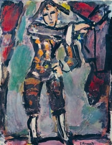 Georges Rouault, Arlequin, Divertissement, Editions de la Revue Verve, Limited Edition Lithograph