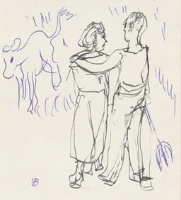 Pierre Bonnard, Composition (Terrasse 54), Pierre Bonnard Correspondences, Limited Edition